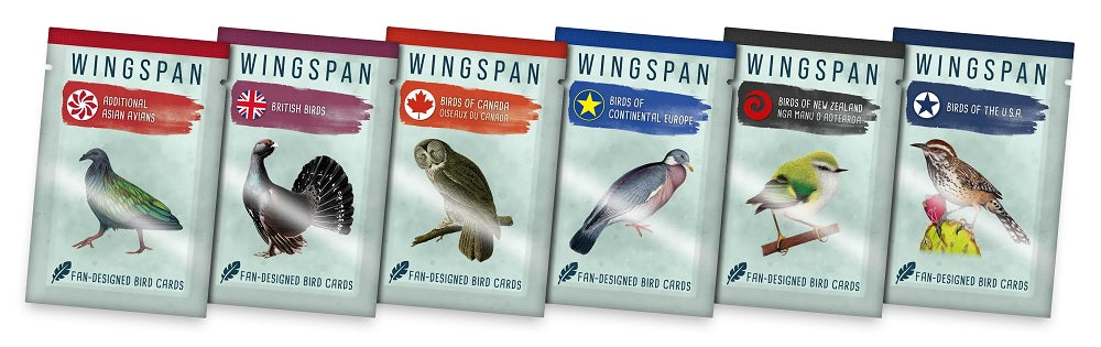 Wingspan Fan Designed Pack Set 1 Full Set
