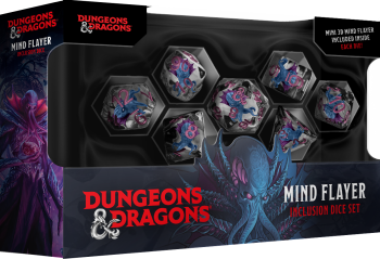 D&D Mind Flayer Resin Dice Set