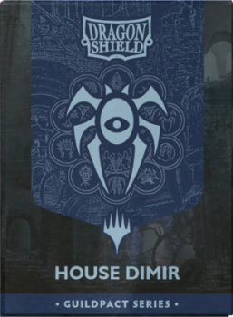 Dragon Shield Sleeves Matte Dual Guildpact House Dimir