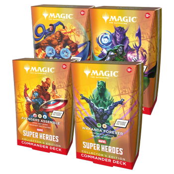 Magic Marvel Super Heroes Commander Collectors Edition
