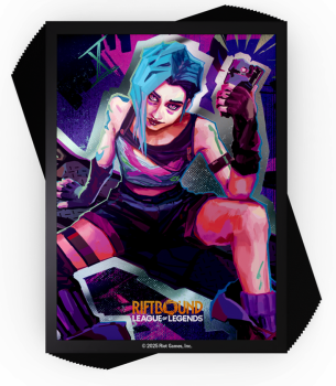 Riftbound League of Legends Art Sleeves Jinx 100ct