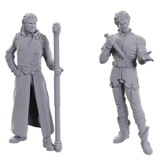 D&D Unpainted Gale & Astarion (Baldur's Gate 3)