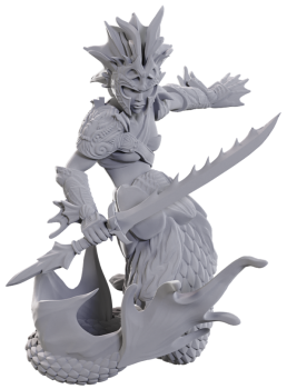 D&D Unpainted Merfolk Scout (WV25)