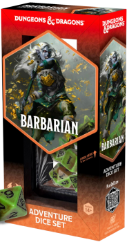 D&D Adventure Dice Barbarian: Green/Brown