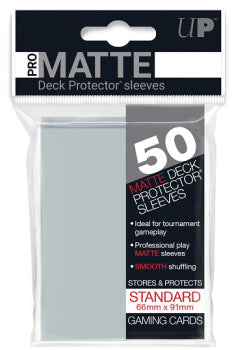 Pro-Matte Clear Sleeves 50ct