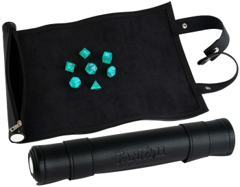 Dice Rolling Scroll Black