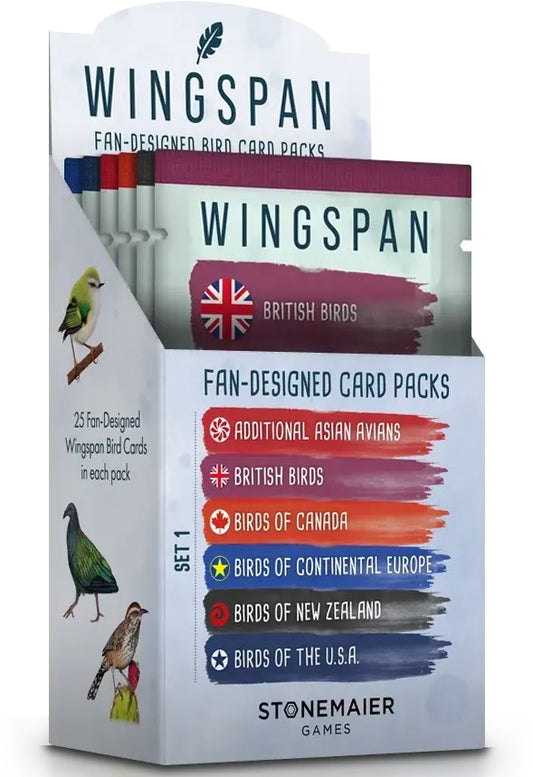 Wingspan Fan Designed Pack Set 1 Full Set