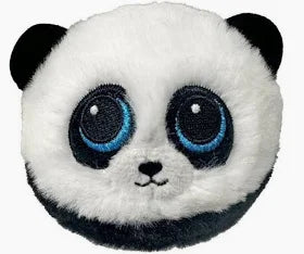 Checkers White Panda Beanie Bouncer