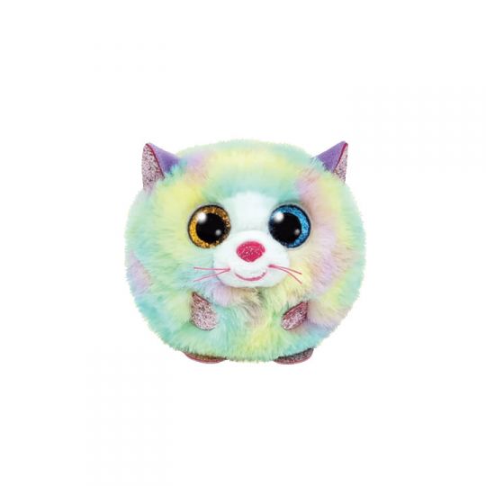 Ty Heather Cat Puffies 3" Beanie Balls