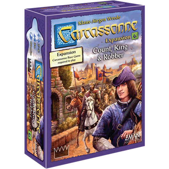 Carcassonne: Count, King & Robber Expanison