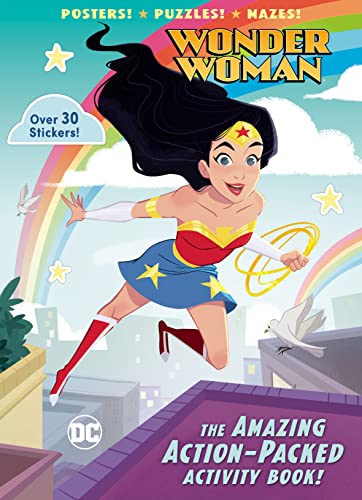 DC Super Heroes: Wonder Woman The Amazing Action-Packed Activity Book!