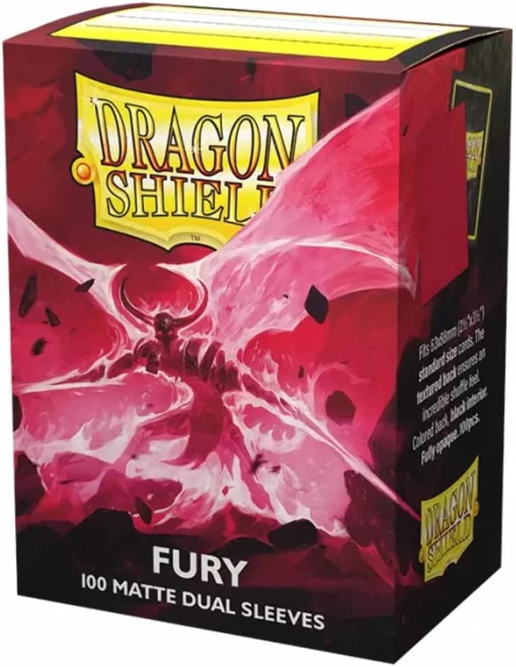 Dragon Shield Sleeves Matte Dual Fury 100ct