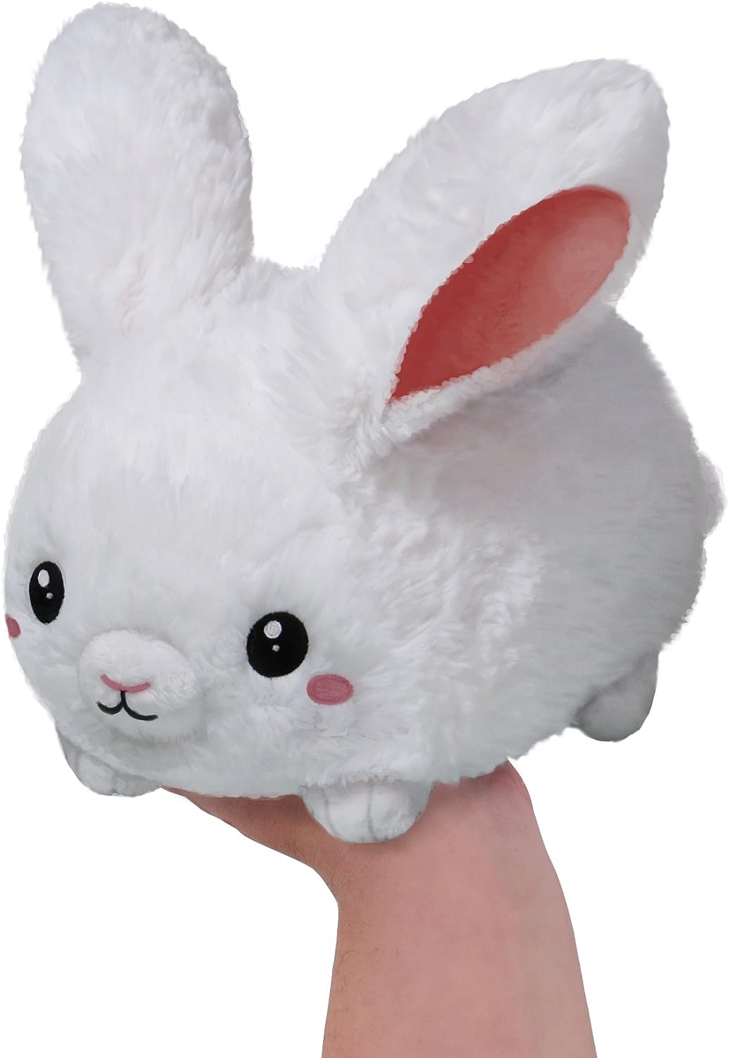 Squishable Mini White Fluffy Bunny 7" Plush