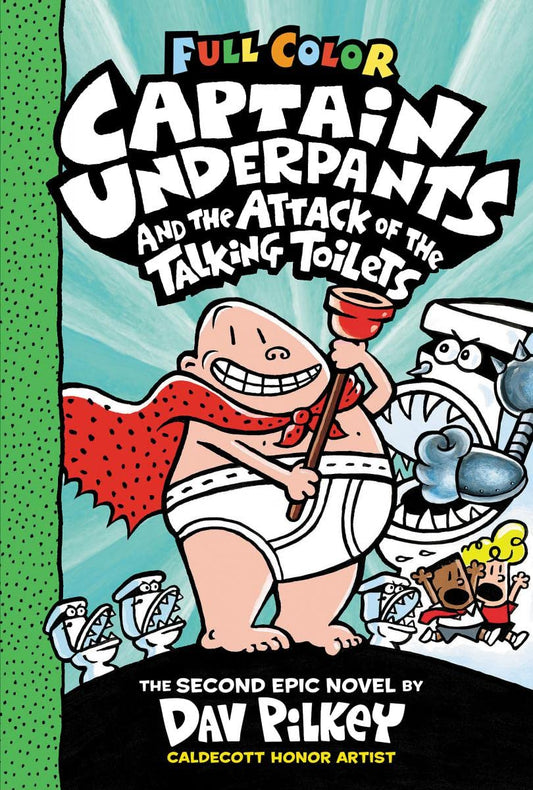 Captain Underpants Vol. 02 Attack of the Talking Toilets