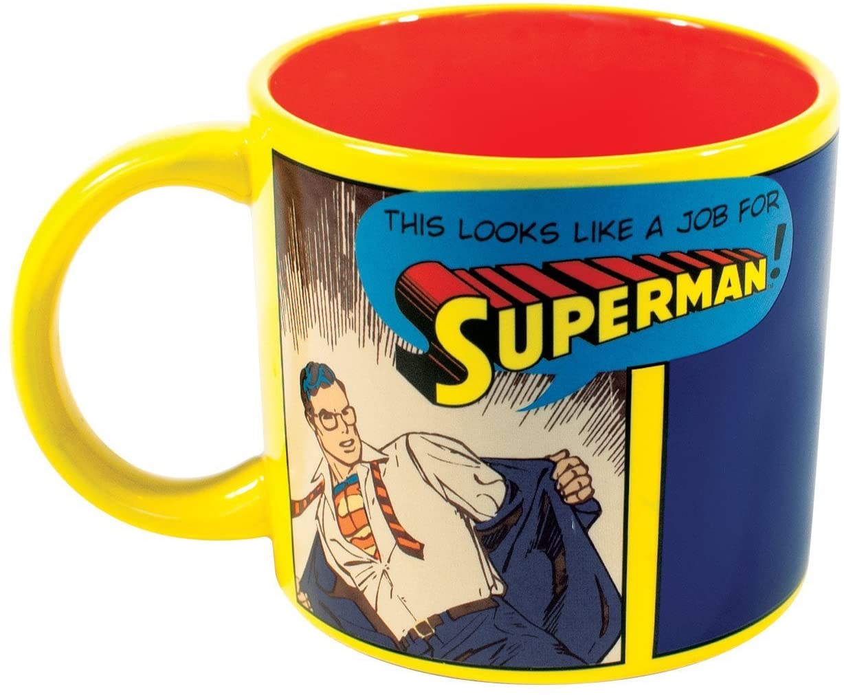 Looks Like A Job For Superman Heat Changing Mug