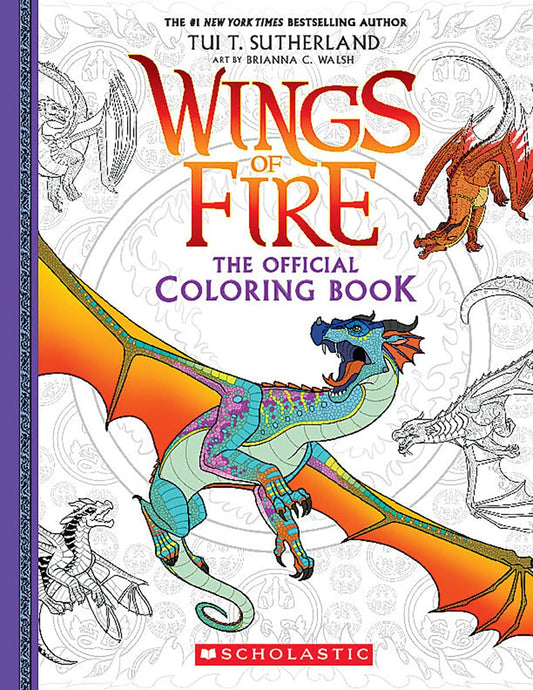 Wings of Fire Official Coloring Book