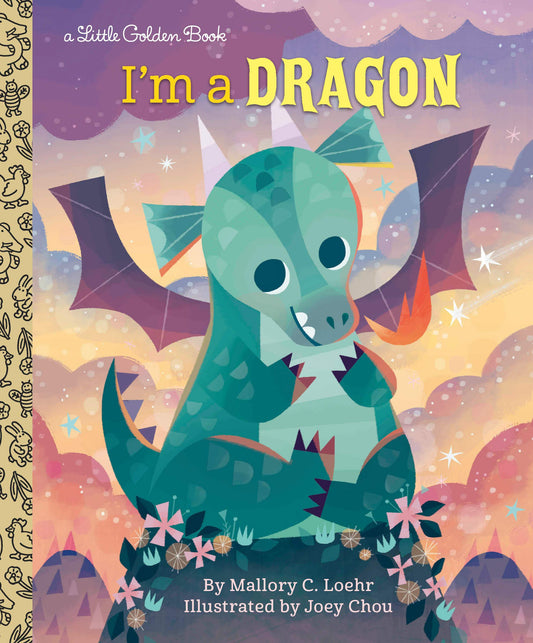 Little Golden Book I Am A Dragon