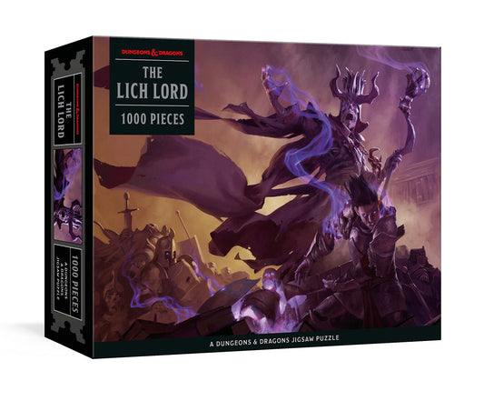 D&D Lich Lord 1000pc Puzzle