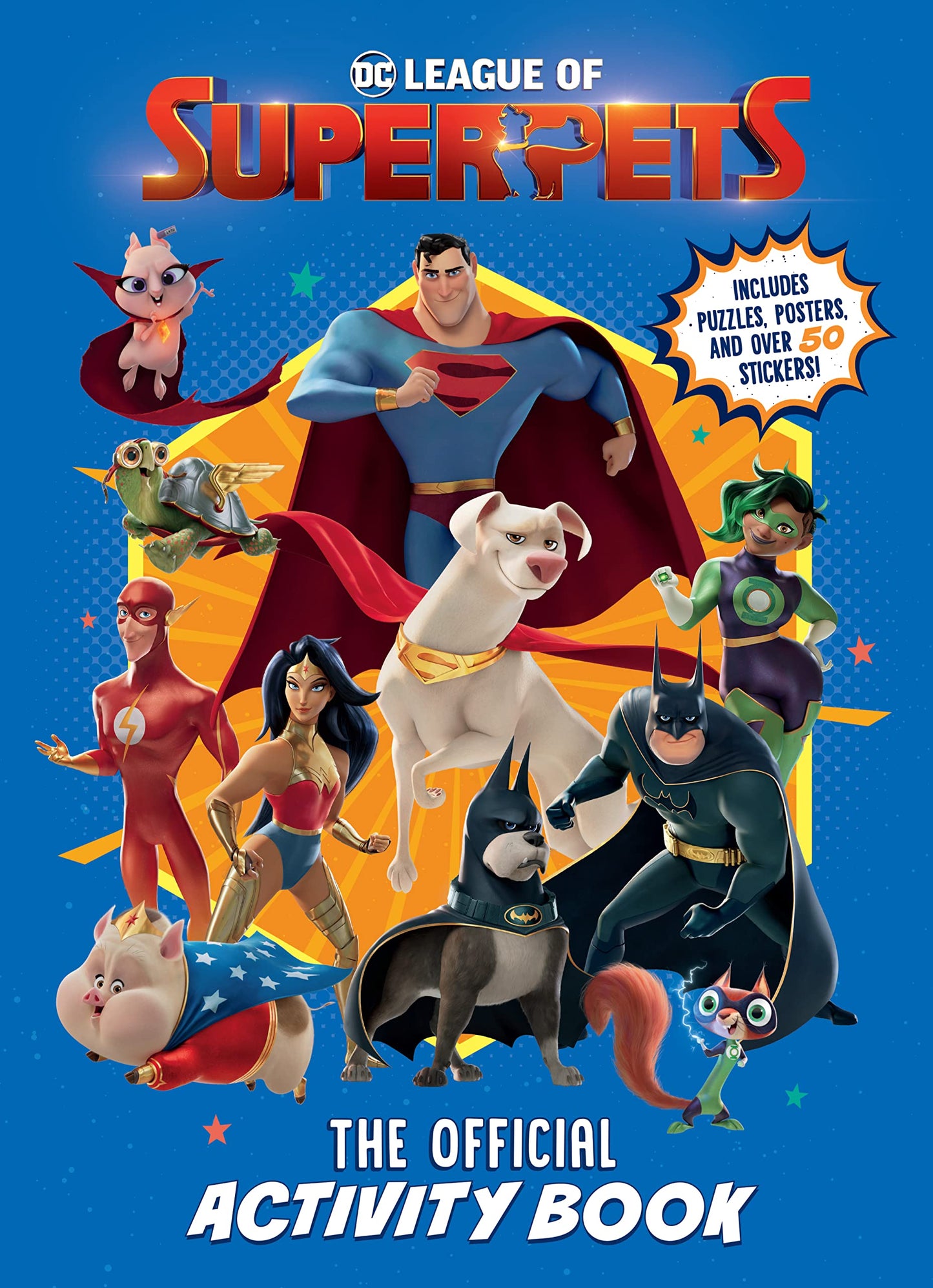 DC League of Super-Pets Official Activity Book