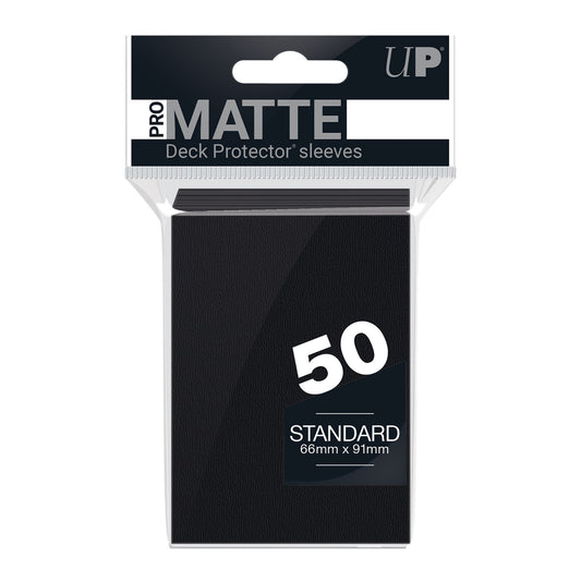 Pro-Matte Black Sleeves 50ct