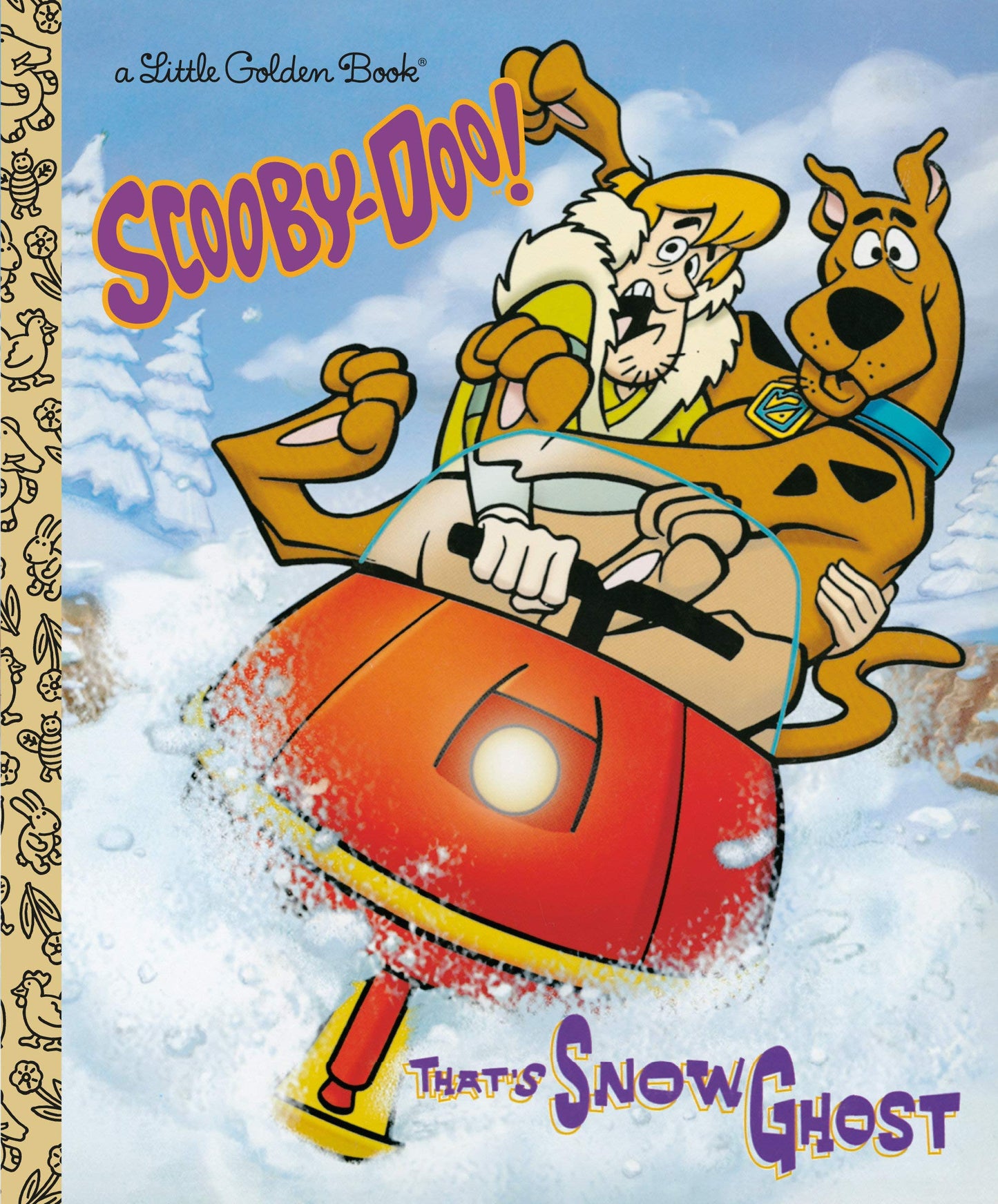 Little Golden Book Scooby Doo That's Snow Ghost