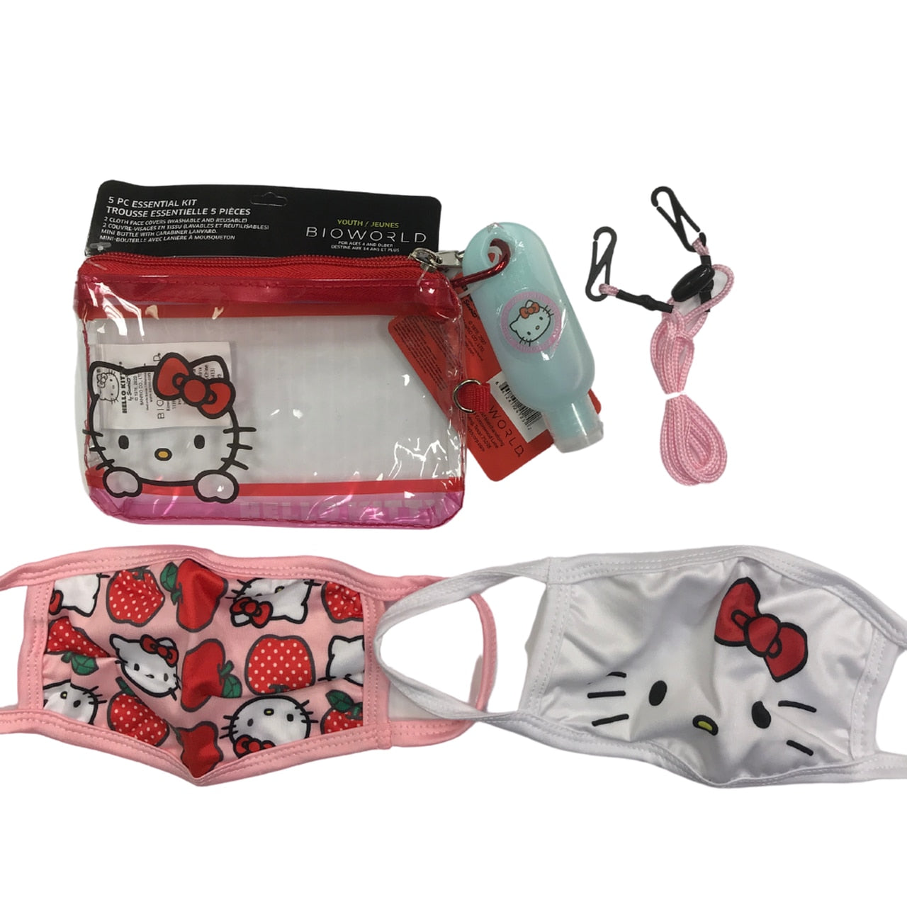 Hello Kitty 5 Piece Youth Set (Mask)