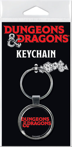 Dungeons & Dragons Logo Keychain