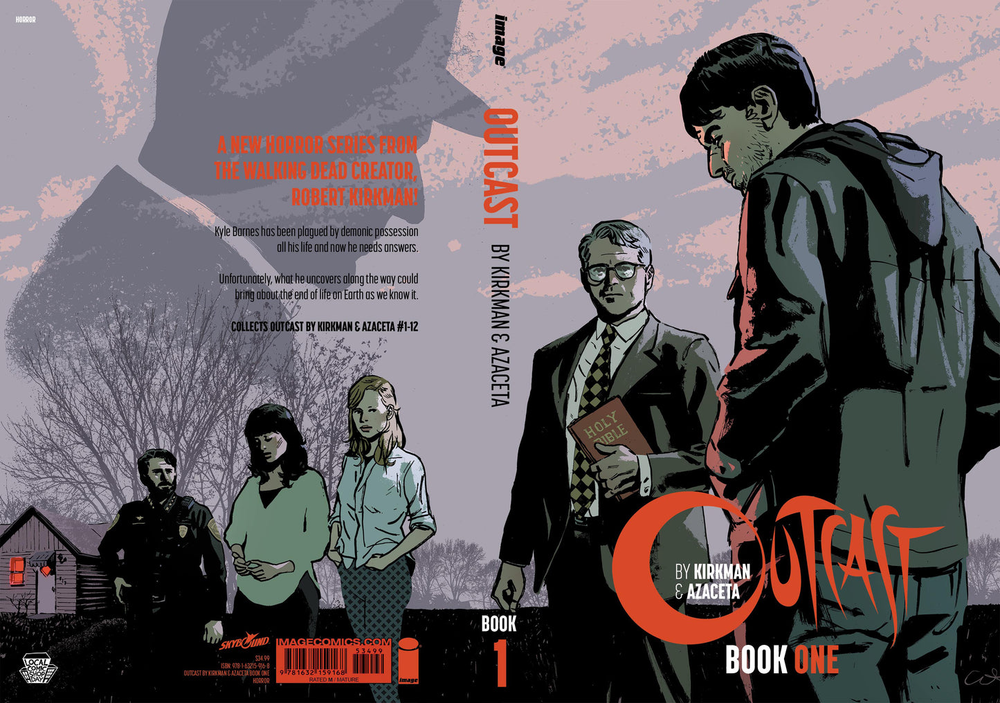 LCSD 2016 Outcast By Kirkman & Azaceta Book 1 HC