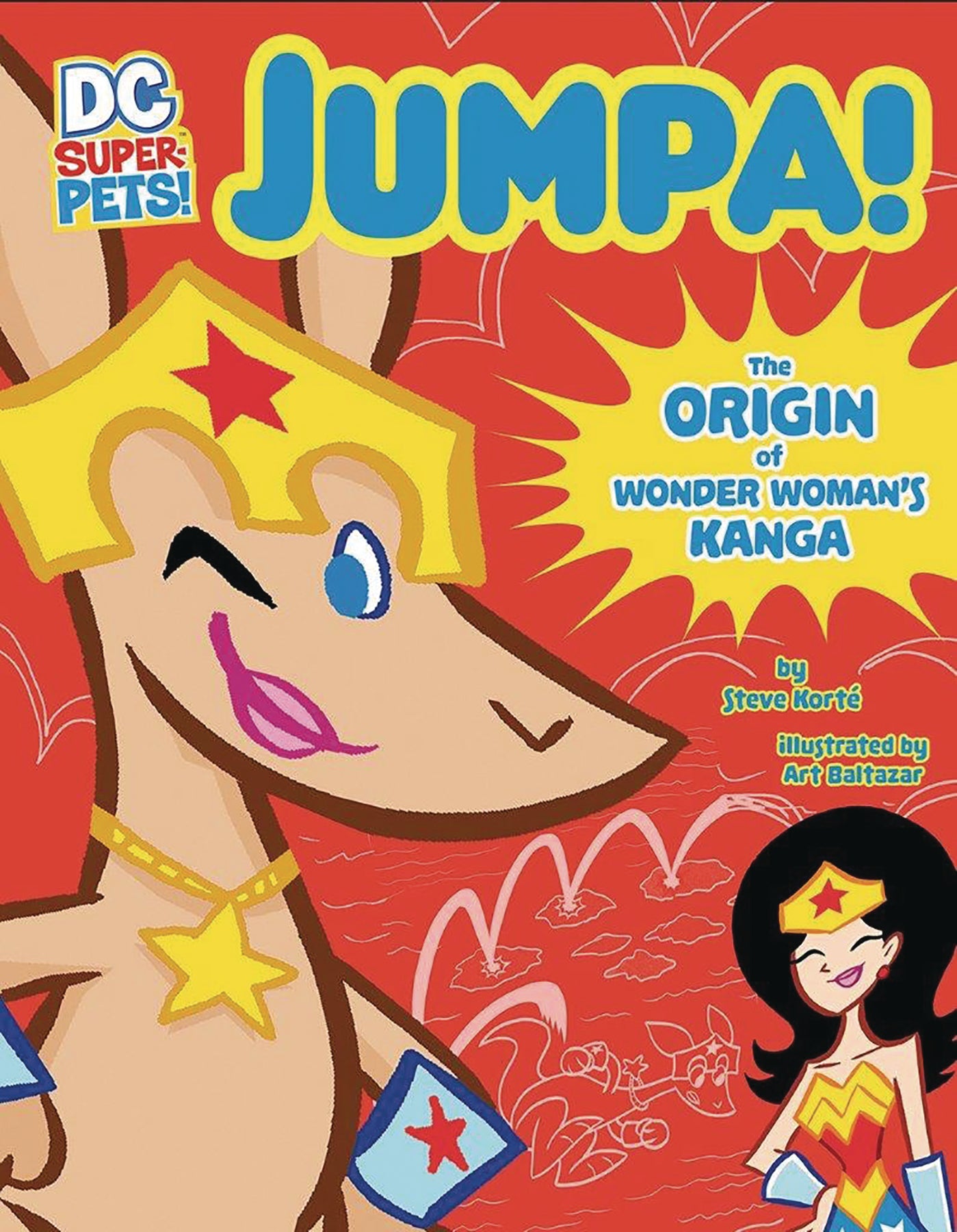 Super Pets Jumpa Origin of Wonder Woman's Kanga