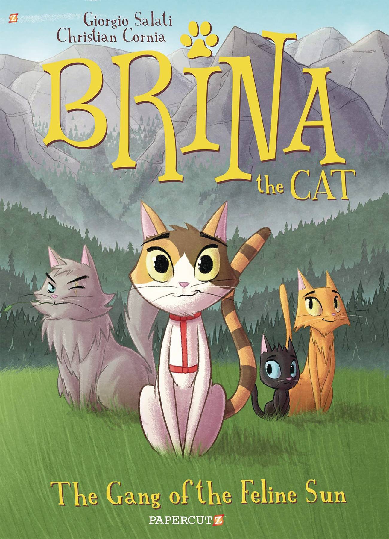 Brina The Cat Vol. 01 Gang Of Feline Sun