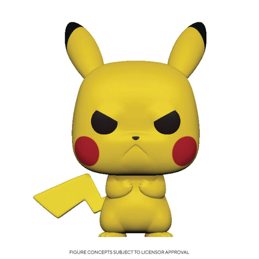 Pop Pokemon Grumpy Pikachu