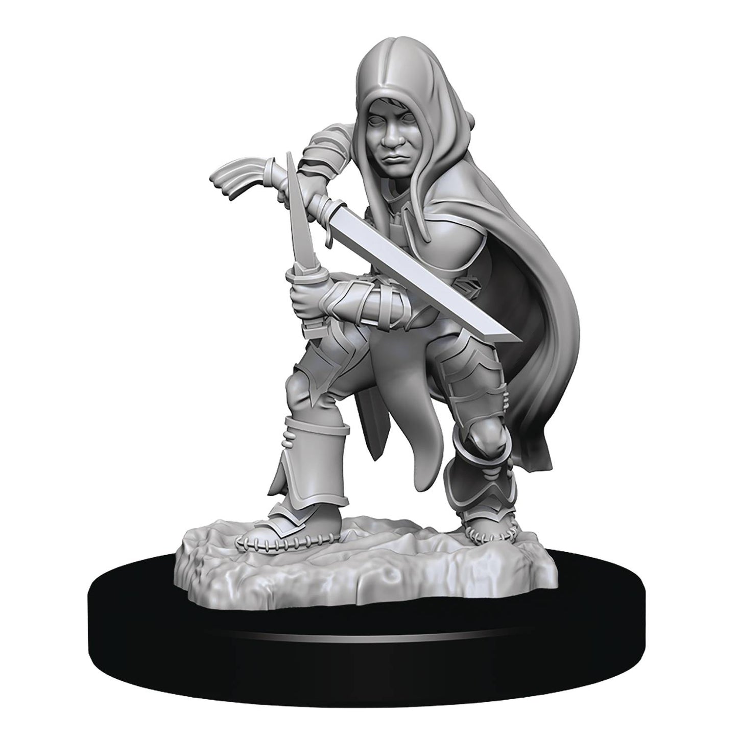 D&D Unpainted Halfling Rogue Male