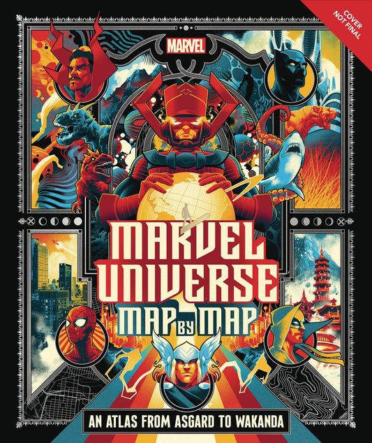 Marvel Universe Map by Map
