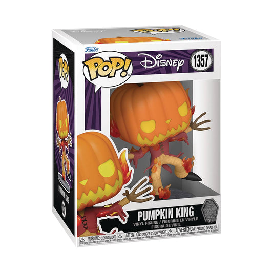 Pop Disney Nightmare Before Chirstmas 30th Anniversary Pumpkin King Vinyl Figure