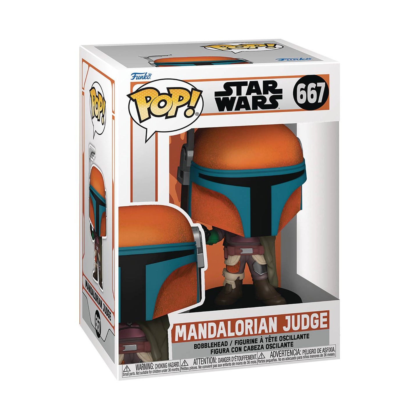 Pop Star Wars The Mandalorian Mandalorian Judge Vinyl Figure