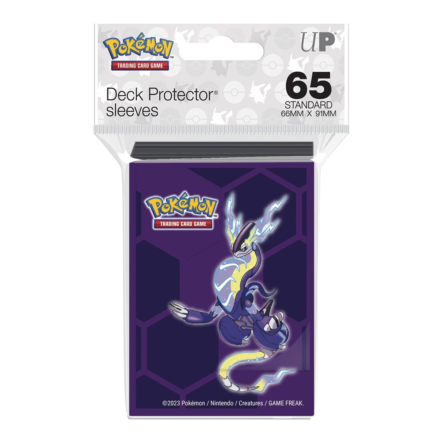 Pokémon TCG Scarlet and Violet Miraidon Sleeves (65-ct)