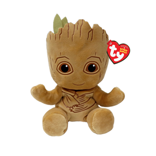 Ty Beanie Baby Marvel Groot 6" Plush