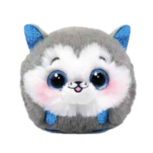 Slush Husky Dog 3" Puffies Beanie Balls