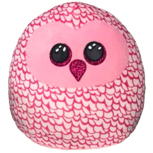 Pinky Owl 10" Squish-a-Boo