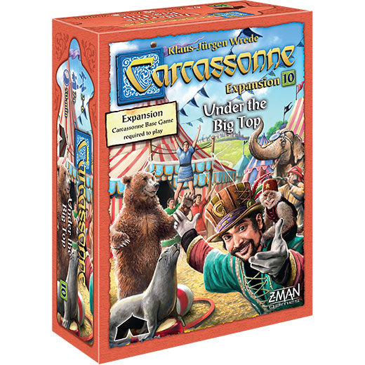 Carcassonne Under The Big Top Expansion