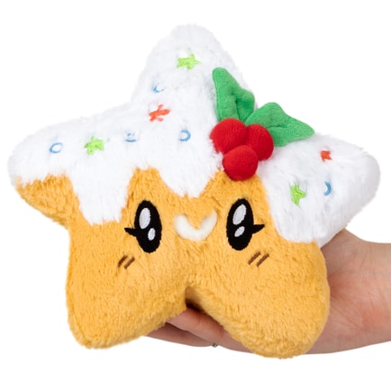 Snugglemi Snackers Christmas Star Cookie 7" Plush