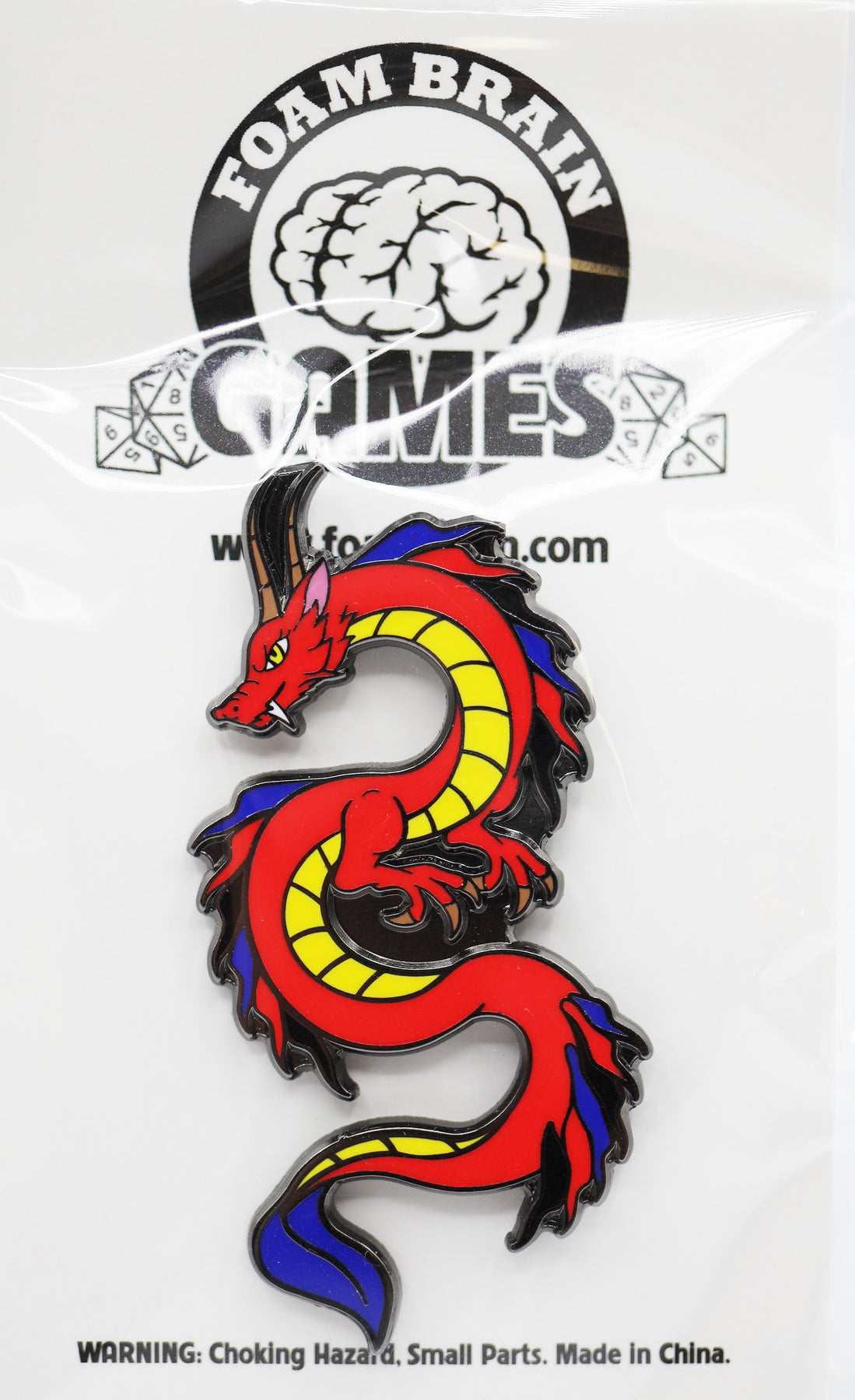 Pride Dragon Pin: Polyamorous