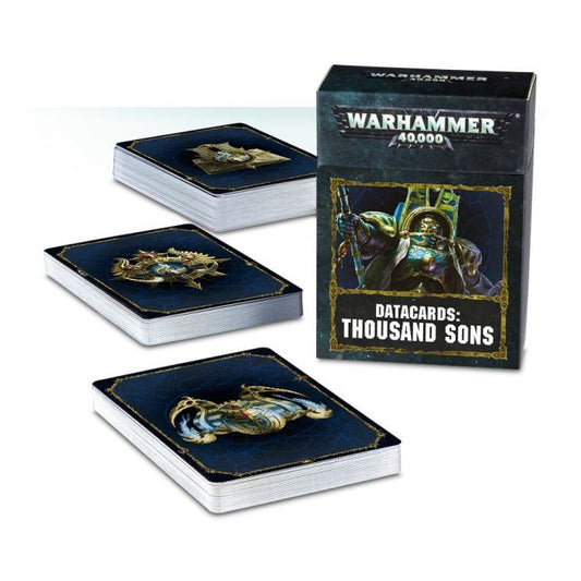 Warhammer 40K Thousand Sons: Data Cards
