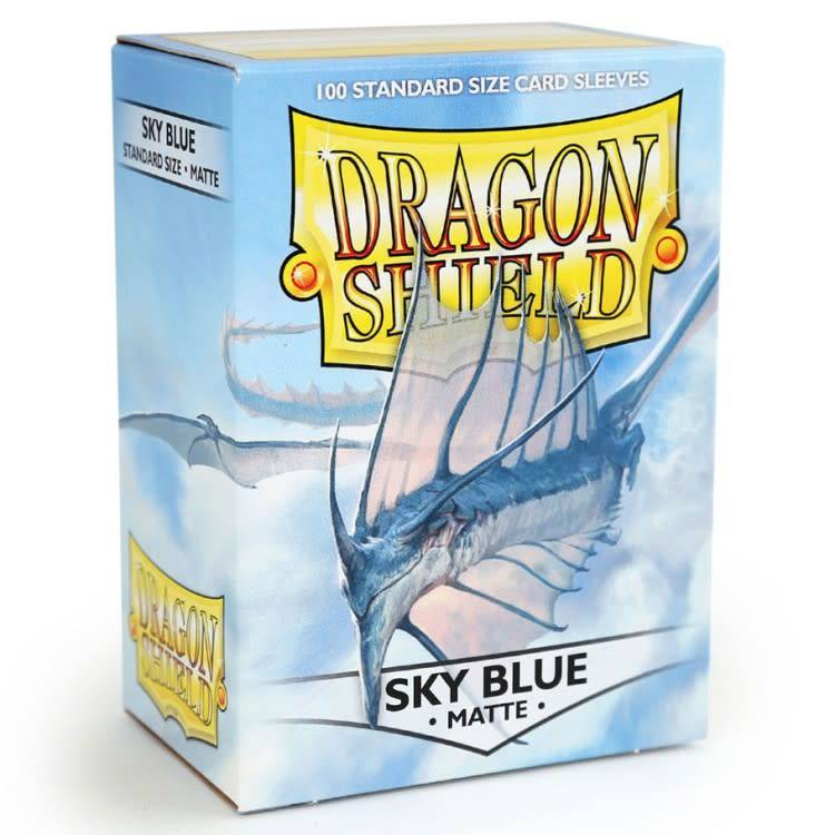 Dragon Shield: Matte Sleeves (Sky Blue)