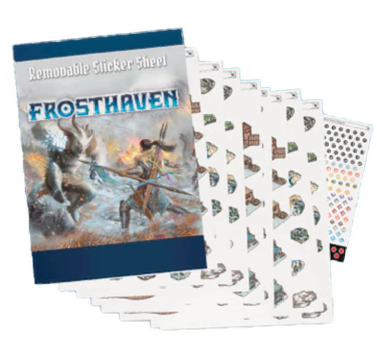 Frosthaven Removable Stickers