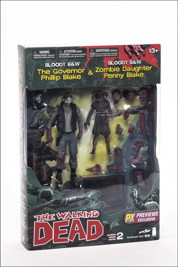 Walking Dead Series 2 Px Governor/Penny Action Figure 2-Pk