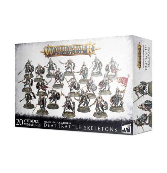 Warhammer Age Of Sigmar Soulblight Gravelords Deathrattle Skeletons