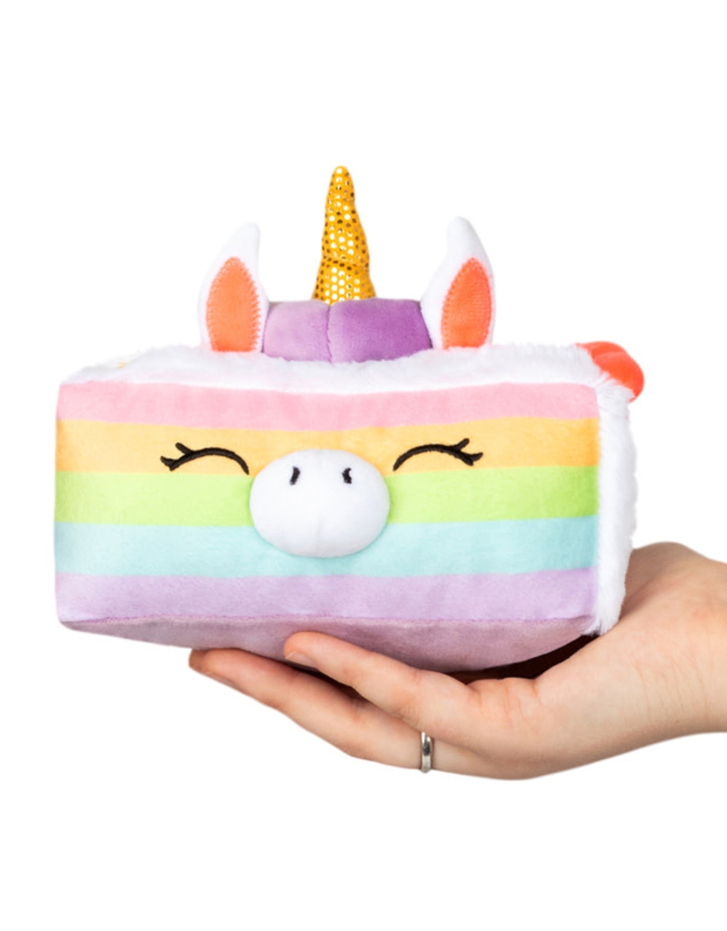 Snugglemi Snack Unicorn Cake 5" Plush