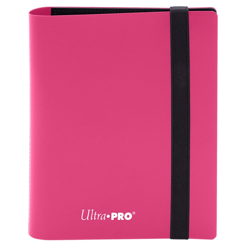 Ultra Pro 4-Pocket Pro-Binder Eclipse Hot Pink