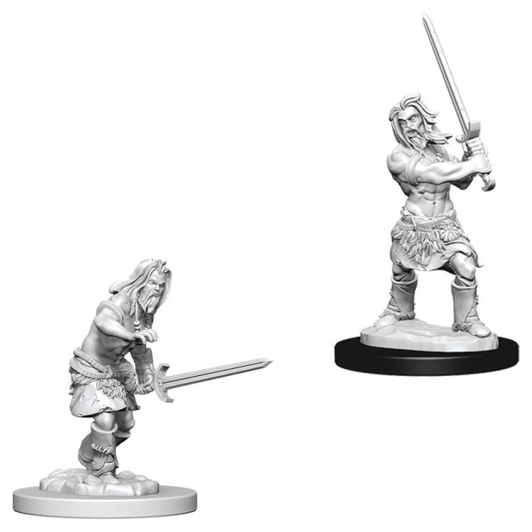 Pathfinder Unpainted Miniatures: Male Human Barbarian